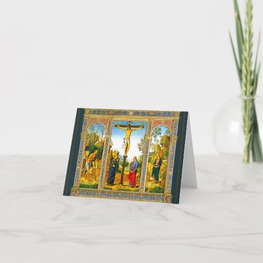 Carte La Crucifixion du Christ (Devant)