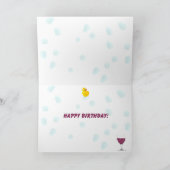 Carte La Dame Dans Le Bain En Rose (Intérieur)