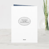 Carte La Dame de la Fête des Mères en fleurs (Dos)