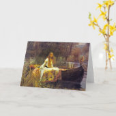 Carte La Dame de Shallot (Fleur jaune)