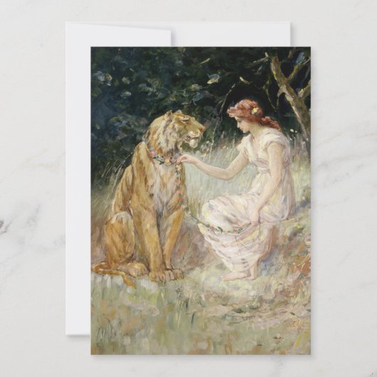 Carte La dame et le tigre | Église Frederick Stuart (Devant)