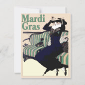 Carte La Dame Mardi Gras (Devant)