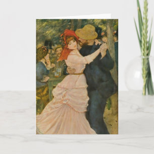 Carte La danse de Pierre-Auguste Renoir chez Bougival