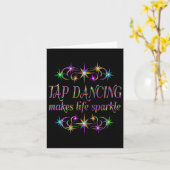 Carte La Danse Du Robinet Fait Éclater La Vie (Fleur jaune)