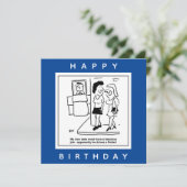 Carte La date est au volant d'un rouleau de route (Debout devant)