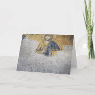 Carte La Deesis Mosiac Upper Gallery Sainte-Sophie