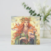 Carte La déesse du solstice d'été (Debout devant)