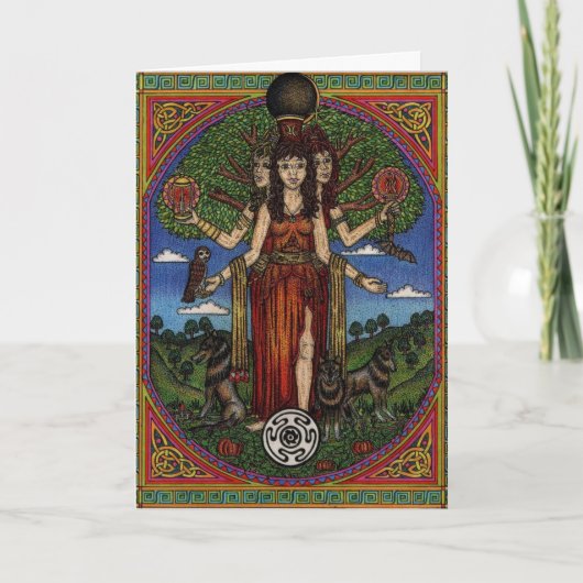 Carte la déesse hecate (image et synbols) 001 t, don (Devant)