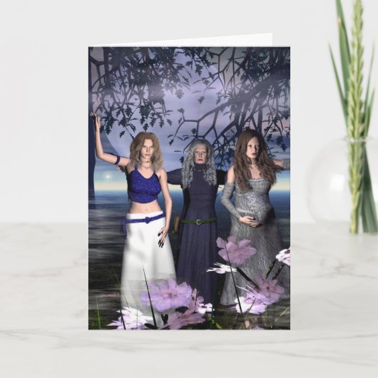 Carte La déesse triple (Devant)