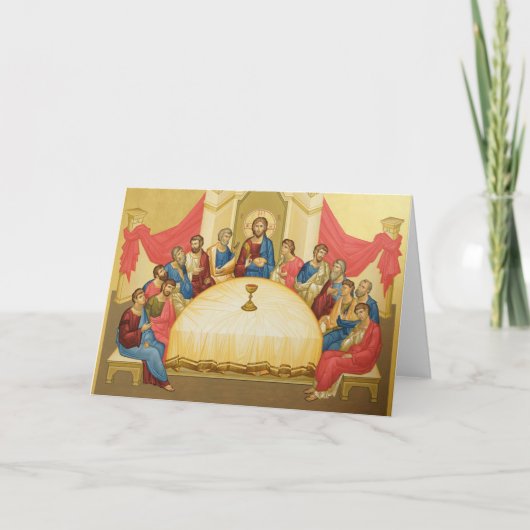 Carte La Dernière Cène (Devant)