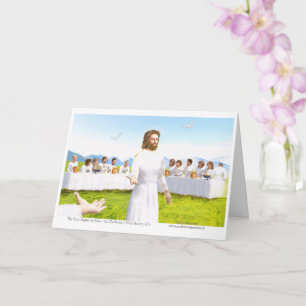 Carte La Dernière Cène de Jésus - Eucharistie