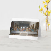 Carte La Dernière Cène, Léonard de Vinci, 1495-1498 (Fleur jaune)