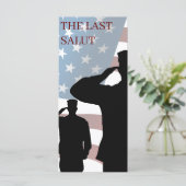 CARTE LA DERNIÈRE SALUT (Debout devant)