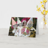 Carte La Fabulous Four Fairies Card (Fleur jaune)