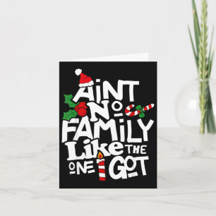 Carte La famille n'est-elle pas comme celle avec laquell