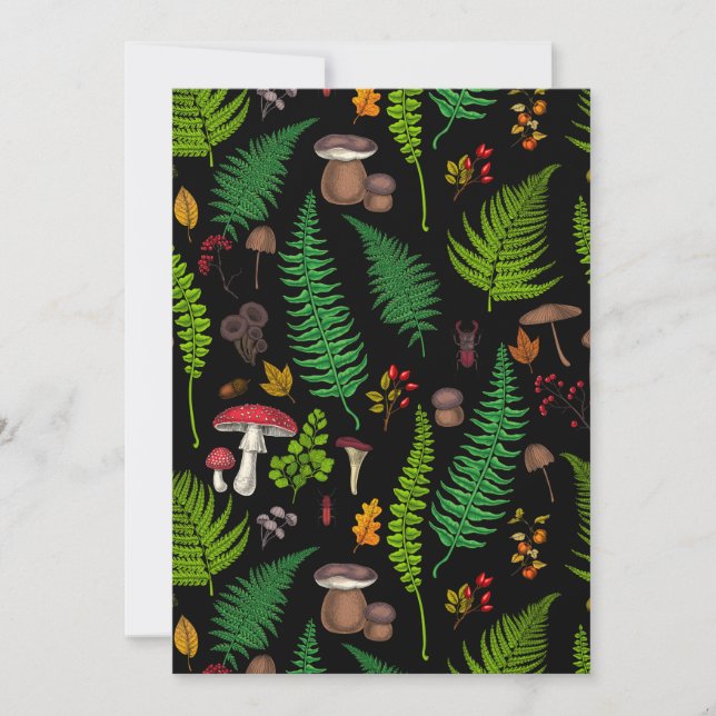 Carte La faune et la flore des bois (Devant)