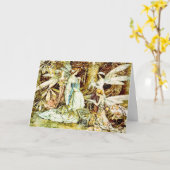 Carte La fée Jewels l'anniversaire (Fleur jaune)