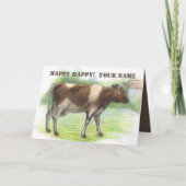 Carte La ferme à la vache (Devant)