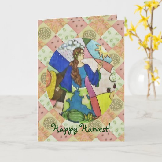 Carte La Ferme de Gaia (Fleur jaune)