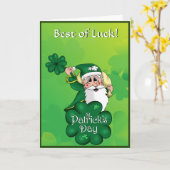 Carte La fête de la Saint-Patrick pour les enfants (Fleur jaune)