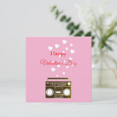 Carte la fête de la Saint-Valentin (Debout devant)