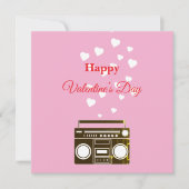 Carte la fête de la Saint-Valentin (Devant)