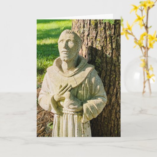 Carte La Fête de Saint-François (Fleur jaune)