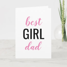 Carte La Fête des pères du meilleur père fille
