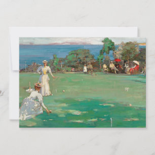 Carte La Fête du Croquet Sir John Lavery