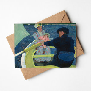 Carte La fête nautique Mary Cassatt