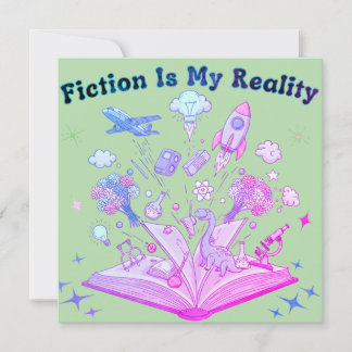 Carte La fiction est ma réalité : Book Lover Imaginaire
