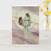 Carte La Fille de la sorcière | Frederick Stuart Church (Fleur jaune)