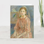 Carte La fille de l'artiste | Berthe Morisot (Devant)