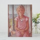 Carte La fille du pêcheur (Debout devant)