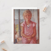 Carte La fille du pêcheur (Devant/Arrière en situation)