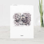 Carte La fille lisant un livre (Dos)