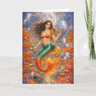 CARTE LA FILLE SELKIE DE LA MYTHOLOGIE IRLANDAISE