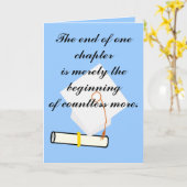 Carte La fin d'un chapitre de la fiche d'études (Fleur jaune)