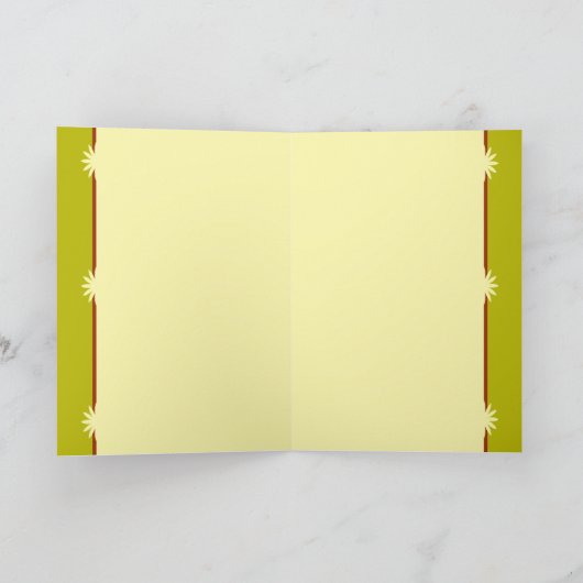 Carte La fleur d'un Sun (Intérieur)