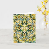 Carte La floraison spirituelle....... (Fleur jaune)