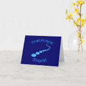 Carte La force est à la maison Frisbee (Fleur jaune)