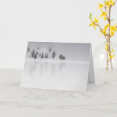 Carte La forêt d'hiver (Fleur jaune)