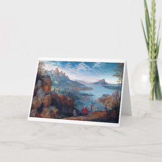 Carte La fuite en Egypte, Pieter Bruegel (Devant)