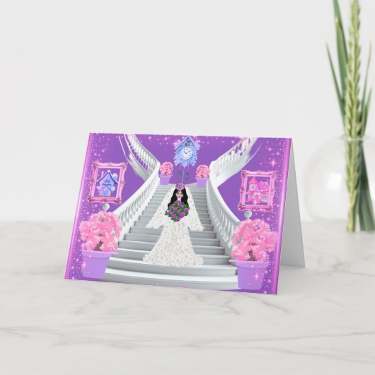 Carte La future mariée (Devant)