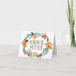 Carte La gentillesse compte