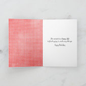 Carte La gerbe du bébé sur la porte rustique (Intérieur)