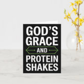 Carte La grâce de Dieu et les tremblements de protéines (Fleur jaune)