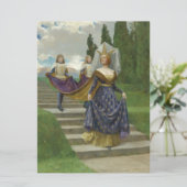 Carte La Grande Dame (par John Collier) (Debout devant)