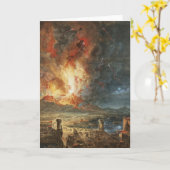 Carte La grande éruption du mont Vésuve (Fleur jaune)