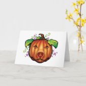 Carte La Grande Marionnette (Fleur jaune)